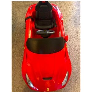 Toddler Ferrrari Car